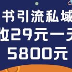 在小红书引流私域卖壁纸每张29元单日最高卖出200张(0-1搭建教程)
