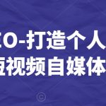 白杨SEO-打造个人IP视频课-短视频自媒体教程