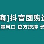 （9062期）【蓝海项目】抖音团购达人 官方扶持项目 长期稳定 操作简单 小白可月入过万
