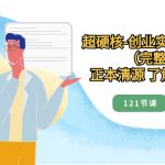 （8343期）超硬核-创业实操落地方案（完整版），正本清源 了解世界本质（121节课）