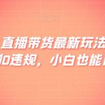 快手无人直播带货最新玩法，简单上手，亲测0违规，小白也能日入300+【揭秘】