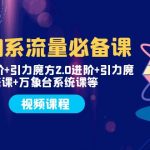 （7850期）2023淘系流量必备课 直通车2.0进阶+引力魔方2.0进阶+引力魔方系统课+万象台