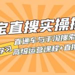 （7618期）淘宝直搜实操操作 直通车与手淘搜索完美结合（高级运营课程+直搜精华实战）