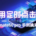 （7246期）通用定时点击_搭配网页抢购思路（华为手机手到擒来）