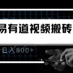 （6655期）8月有道词典最新蓝海项目，视频搬运日入800+
