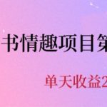 （6648期）最近爆火小红书情趣项目第二版，每天2000+