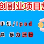 （6232期）最新利用苹果手机/ipad 的ios系统，卡道具搬短视频，百分百过原创