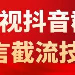 （5492期）抖音粉丝群无视禁言截流技术，抖音黑科技，直接引流，0封号（教程+软件）