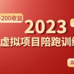 （4641期）《拼夕夕虚拟项目陪跑训练营1.0》单店每天100-200收益 独家选品思路和运营