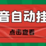 （4537期）最新抖音点赞关注挂机项目，单号日收益10~18【自动脚本+详细教程】