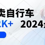 （10296期）闲鱼卖自行车 日入2K+ 2024最新 3.0玩法教学