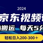 （10900期）最新京东视频带货，无脑搬运，每天5分钟 ， 轻松日入200-300＋
